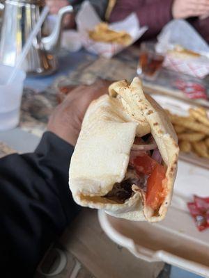 11. Beef Shawarma Sandwich