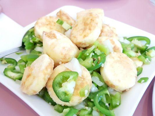 Salt n pepper tofu