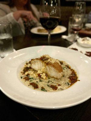 Chilean sea bass (seasonal menu)