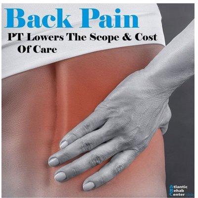 Studies show that early physical therapy for #BackPain significantly lowers the total scope and cost of care. #Florida doesn't require a‍