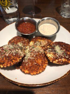 Fried Breaded Four Cheese Ravioli