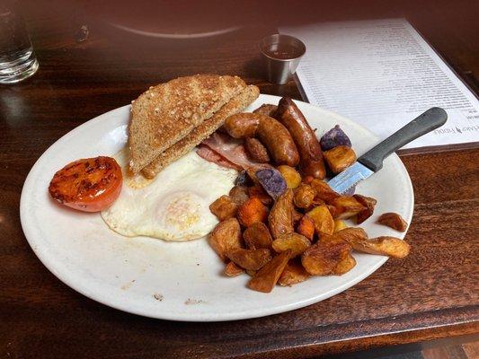 Delicious irish breakfast