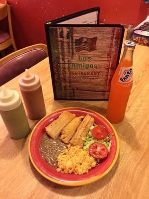 Tamale plate