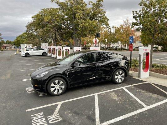 250kW supercharging