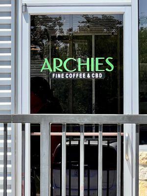 We do commercial work too! We are building a covered patio for Archie's Fine Coffee and CBD