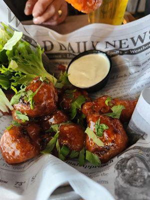 Sweet Chilli cauliflower appetizer