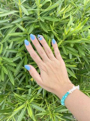 Shark themed nails