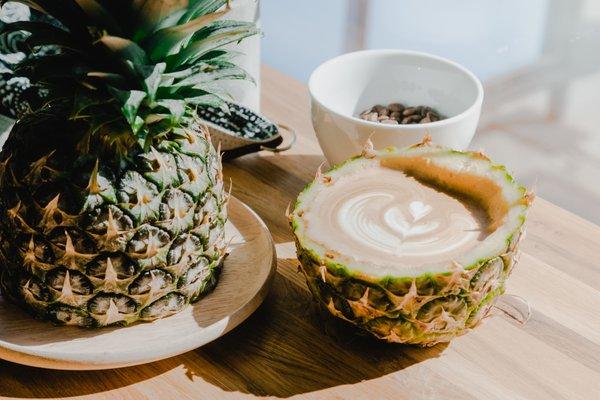 Hawaiian latte (pineapple not included :P)