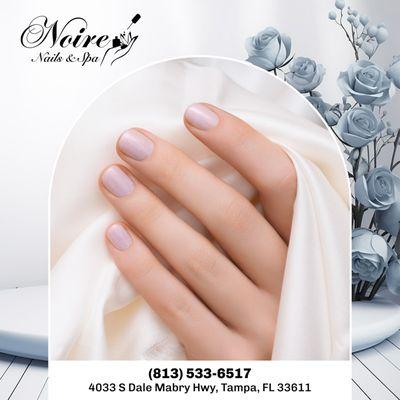 Elevate your style with a chic nude nail manicure. Classic and timeless, perfect for any occasion!