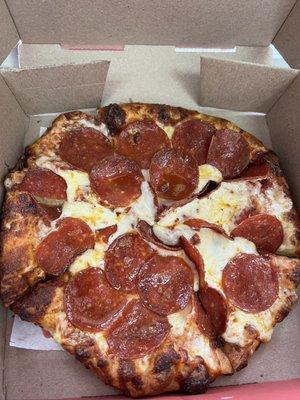 Personal (2x pepperoni, 2x cheese)