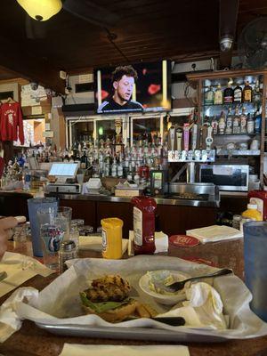 bar and food prep