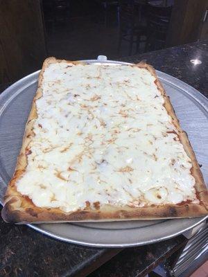 Square pizza.