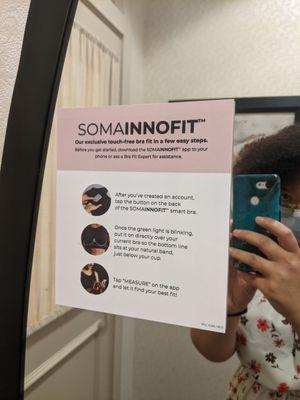 Bra fitting instructions