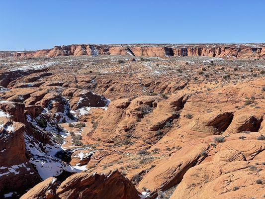 Top of the canyons