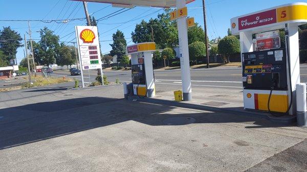 It is a Shell gas station and mini-mart