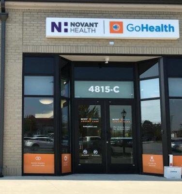 Novant Health-GoHealth Urgent Care in the Berewick neighborhood of Charlotte