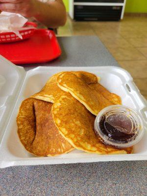 Pancakes ($4.50)