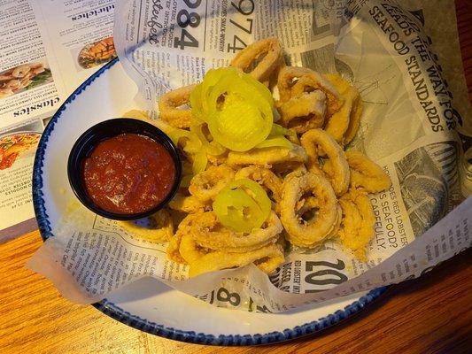 Fried Hand-Breaded Calamari