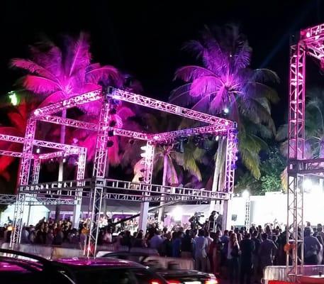 Event production equipment rental and sales. Live events, sport and corporate event, general production. Mobile stages, lighting, truss.