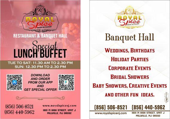 EVERYDAY SPECIAL LUNCH BUFFET