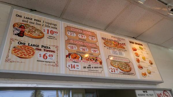 The menu isnt huge, but it has more than i realized. All at really good prices too.