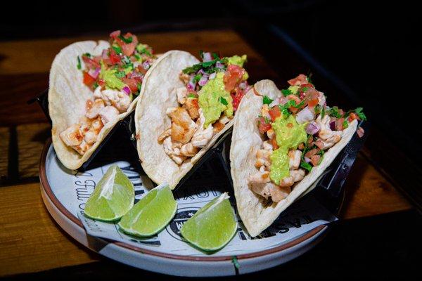 Our tacos are our new obsession; so it doesn't matter what day of the week it is, just stop by for a few