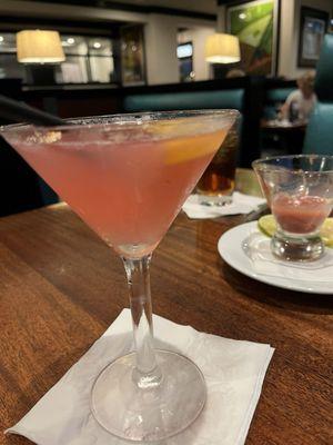 Pomegranate martini