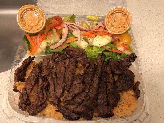 Rock Hard platter. Angus steak. Delicious