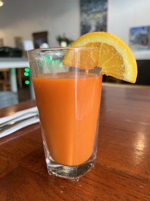 Carrot juice!