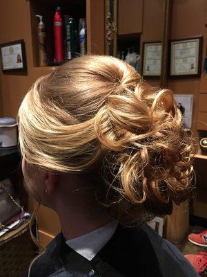 Wedding up-do