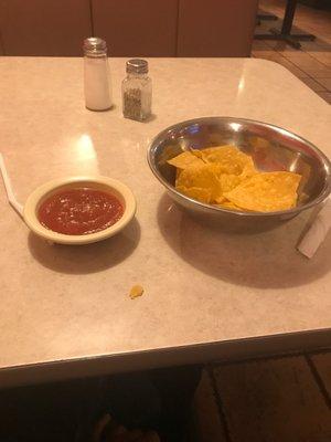 Chips and salsa