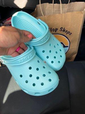 My new & first crocs!