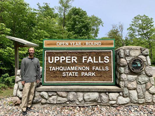 Made it to the Upper Falls at Tahquamenon Falls State Park.