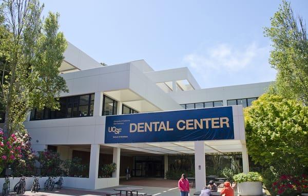 The UCSF Dental Center entrance. Take the elevator up to the 3rd floor for the Orthodontics department.