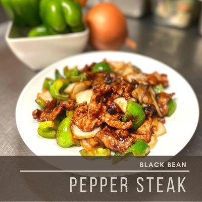 Black Bean Pepper Steak