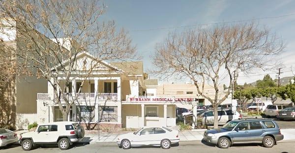 Dr Robert Rivera's office in Burbank. The other photo is incorrect