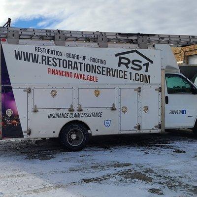 Our Damage Restoration Van