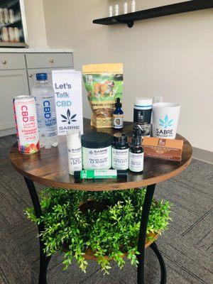 Sabre CBD Company Products Offered