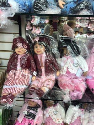 Beautiful variety of affordable dolls