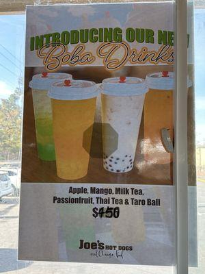 boba menu