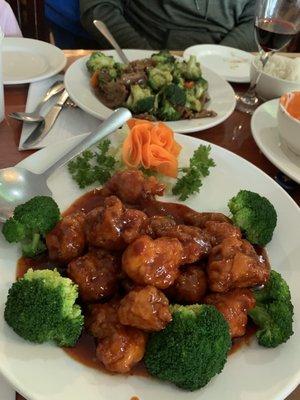 Beef with Broccoli, General Tso Chicken