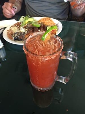 Lidia makes the best Micheladas!