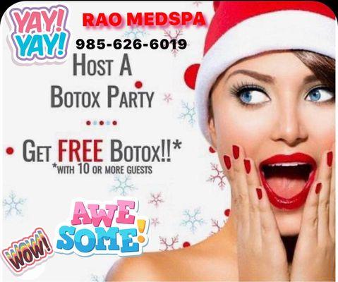 Host BOTOX party !