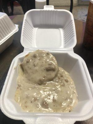 One Small Biscuit and Gravy