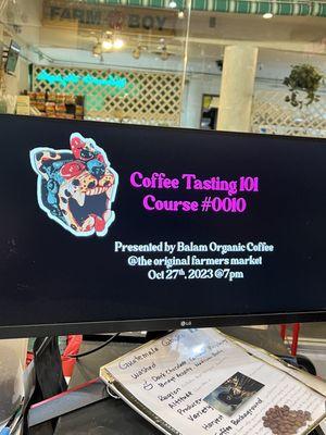 Coffee class description