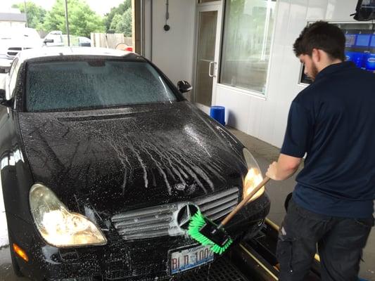 Bug prep. Let us scrub off those dead bugs for you!