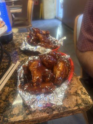 BBQ wings