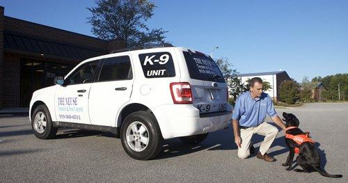 K-9 Team: Andy and Dixie