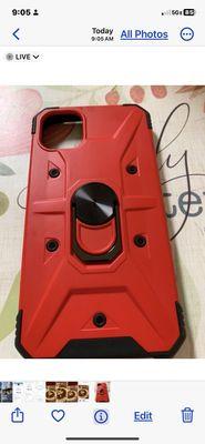 The Azore Red Cell Phone Case. I bought at A to Z Wireless Cell Phone and tablet Repair Shop.