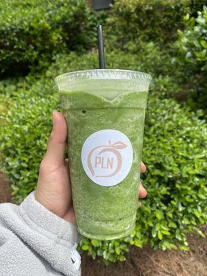 $10 GREENS WITH ENVY protein shake - one of their healthier shakes